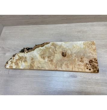 Тополь Белолистка Кап заготовка на топ под заливку Смешанный АА 22х183х500 мм - 1шт (под распил)-6