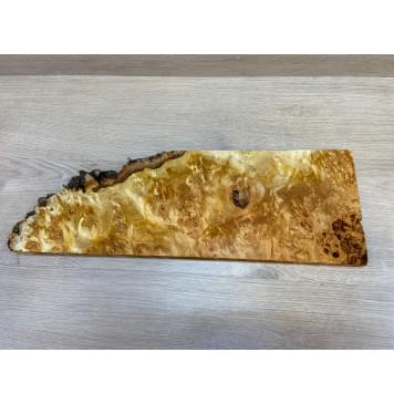 Тополь Белолистка Кап заготовка на топ под заливку Смешанный АА 22х183х500 мм - 1шт (под распил)-0