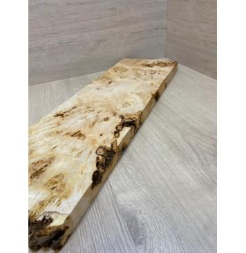 Тополь Белолистка Кап заготовка на топ под заливку Смешанный АА 28х193-188х550 мм - 1шт (под распил)-7