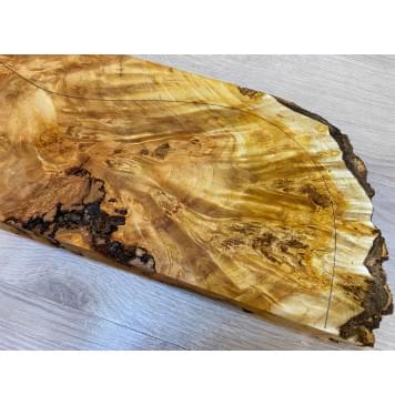 Тополь Белолистка Кап заготовка на топ под заливку Смешанный АА 28х193-188х550 мм - 1шт (под распил)-10