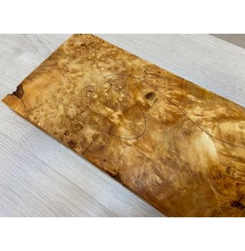 Тополь Белолистка Кап заготовка на топ под заливку Смешанный АА 28х193-188х550 мм - 1шт (под распил)-12