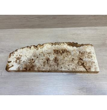 Тополь Кап заготовка на топ под заливку Смешанный ААА 28х180х480 мм - 1шт (под распил)-5