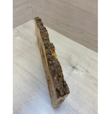 Тополь Кап заготовка на топ под заливку Смешанный ААА 28х180х480 мм - 1шт (под распил)-6