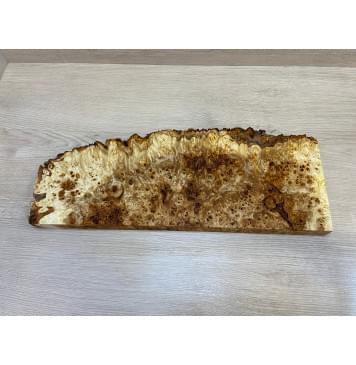 Тополь Кап заготовка на топ под заливку Смешанный ААА 28х180х480 мм - 1шт (под распил)-10