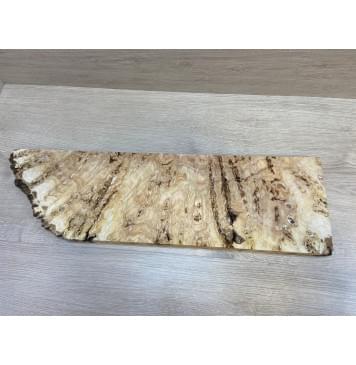 Тополь Белолистка Кап заготовка на топ под заливку Смешанный ААА 33х187-182х600-460 мм - 1шт (под распил)-2