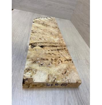 Тополь Белолистка Кап заготовка на топ под заливку Смешанный ААА 33х187-182х600-460 мм - 1шт (под распил)-3