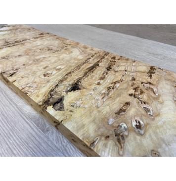 Тополь Белолистка Кап заготовка на топ под заливку Смешанный ААА 33х187-182х600-460 мм - 1шт (под распил)-4