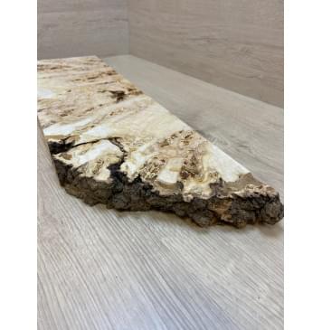 Тополь Белолистка Кап заготовка на топ под заливку Смешанный ААА 33х187-182х600-460 мм - 1шт (под распил)-6