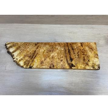 Тополь Белолистка Кап заготовка на топ под заливку Смешанный ААА 33х187-182х600-460 мм - 1шт (под распил)-13