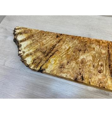 Тополь Белолистка Кап заготовка на топ под заливку Смешанный ААА 33х187-182х600-460 мм - 1шт (под распил)-14