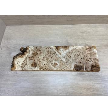 Тополь Кап заготовка на топ под заливку Смешанный ААА 31х160х460 мм - 1шт (под распил)-2