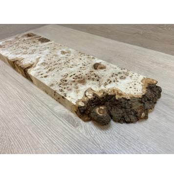 Тополь Кап заготовка на топ под заливку Смешанный ААА 31х160х460 мм - 1шт (под распил)-6