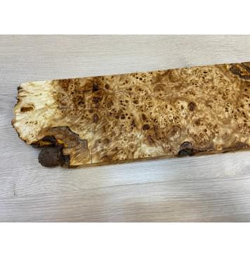 Тополь Кап заготовка на топ под заливку Смешанный ААА 31х160х460 мм - 1шт (под распил)-12