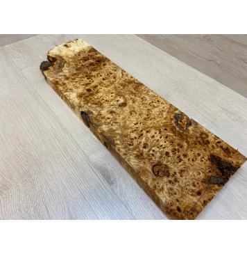 Тополь Кап заготовка на топ под заливку Смешанный ААА 31х160х460 мм - 1шт (под распил)-0