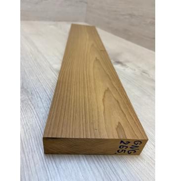 Клён Печёный 180гр заготовка гифа для Безголовой гитары Смешанный АА 27х105х595 мм-1