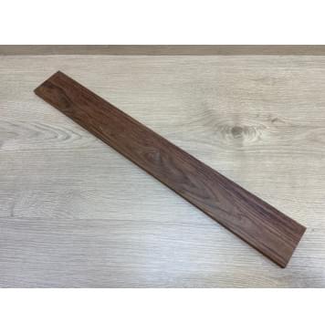 Палисандр Мадагаскарский заготовка накладки для электрогитары Тангент АА 9.5х70х555 мм-0