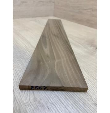 Орех Грецкий заготовка накладки для электрогитары Смешанный ААА 10х115-85х545 мм-1