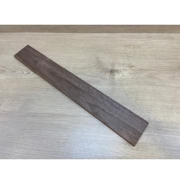 Орех Американский заготовка накладки для электрогитары Тангент АА 12.5х81-76х554 мм-0