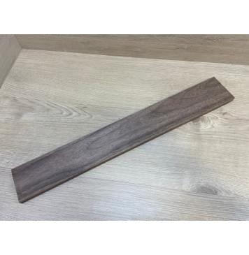 Орех Американский заготовка накладки для электрогитары Тангент АА 12.5х81-76х554 мм-3