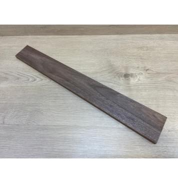 Орех Американский заготовка накладки для электрогитары Тангент АА 13х80-65х554 мм-0