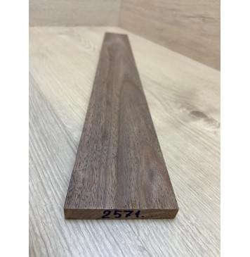 Орех Американский заготовка накладки для электрогитары Тангент АА 13х80-65х554 мм-1