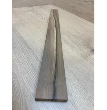 Орех Грецкий Заболонь заготовка накладки для электрогитары Радиал АА 11х60-45х555 мм-2