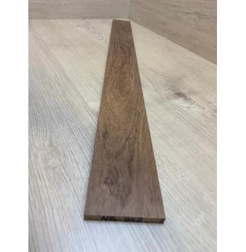 Палисандр Мадагаскарский заготовка накладки для бас-гитары Тангент АА 9х75-65х730 мм-2