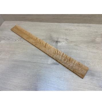 Клён "Птичий Глаз" заготовка накладки для электрогитары Радиал АА Волна АА 11х68х660 мм-0