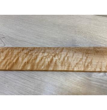 Клён "Птичий Глаз" заготовка накладки для электрогитары Радиал АА Волна АА 11х68х660 мм-8