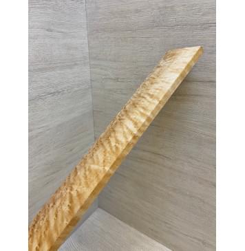 Клён "Птичий Глаз" заготовка накладки для электрогитары Радиал АА Волна АА 11х68х660 мм-6