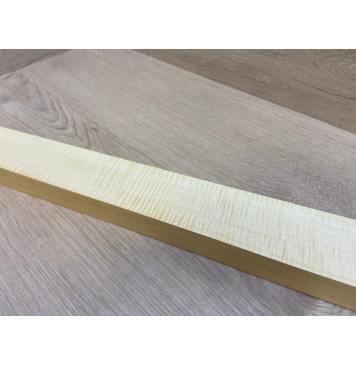 Клён Американский Белый Волнистый заготовка грифа для Безголовой гитары Радиал ААА Волна ААА  30х57-48х585 мм-5