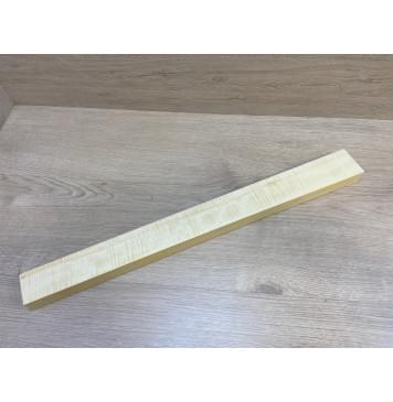 Клён Американский Белый Волнистый заготовка грифа для Безголовой гитары Радиал ААА Волна ААА  30х57-48х585 мм-7