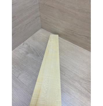 Клён Американский Белый Волнистый заготовка грифа для Безголовой гитары Радиал ААА Волна ААА  30х57-48х585 мм-20