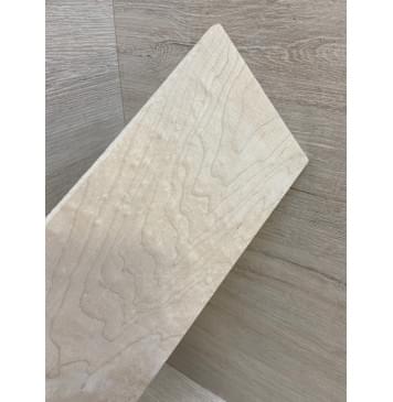 Клён Белый заготовка накладки на головку грифа Тангент ААА 7х116х250 мм-4