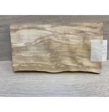 Берёза Болотная заготовка накладки на головку грифа Радиал АА 9х98х190 мм-5