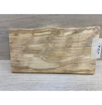 Берёза Болотная заготовка накладки на головку грифа Радиал АА 9х98х190 мм-4