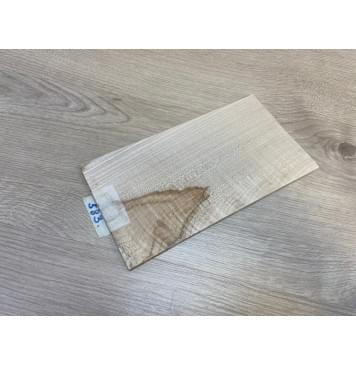 Клён Белый заготовка накладки на головку грифа Радиал АА 5х123х225 мм-0