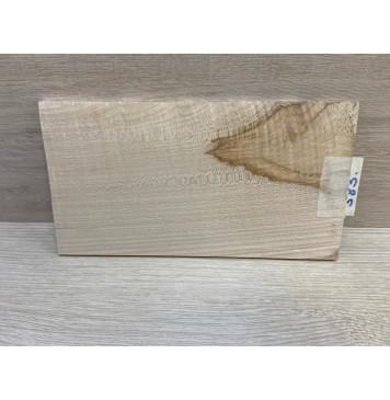 Клён Белый заготовка накладки на головку грифа Радиал АА 5х123х225 мм-3