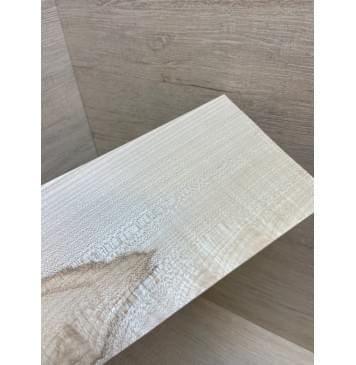 Клён Белый заготовка накладки на головку грифа Радиал АА 5х123х225 мм-4