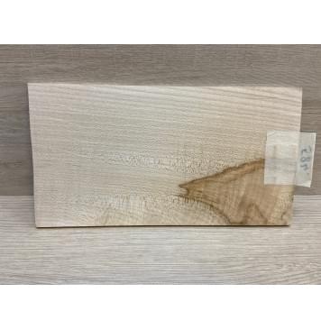 Клён Белый заготовка накладки на головку грифа Радиал АА 5х123х225 мм-2