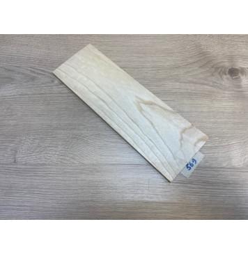 Ясень Белый заготовка накладки на головку грифа Смешанный ААА 6х95х280 мм-2