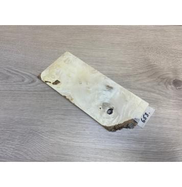 Клён Американский Каповый заготовка накладки на головку грифа Смешанный АА 4х95х200 мм-0