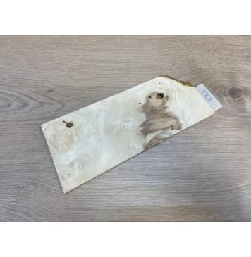 Клён Американский Каповый заготовка накладки на головку грифа Смешанный АА 4х95х200 мм-1