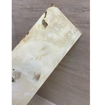 Клён Американский Каповый заготовка накладки на головку грифа Смешанный АА 4х95х200 мм-4