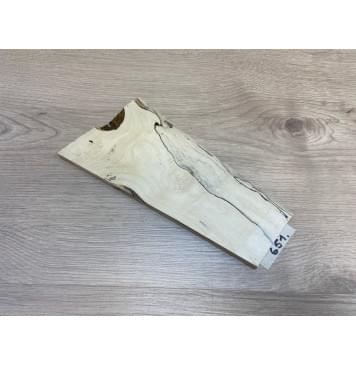 Клён Американский Spalted заготовка накладки на головку грифа Смешанный АА 8х65-110х190 мм-0