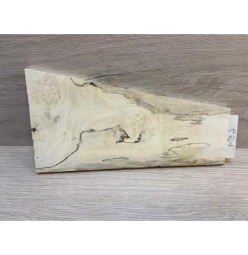 Клён Американский Spalted заготовка накладки на головку грифа Смешанный АА 8х65-110х190 мм-2