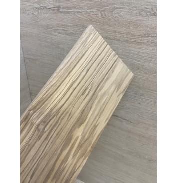 Ясень Оливковый заготовка накладки на головку грифа Смешанный ААА 5х100х200 мм-3