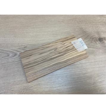 Ясень Оливковый заготовка накладки на головку грифа Смешанный ААА 6х100х200 мм-1