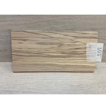 Ясень Оливковый заготовка накладки на головку грифа Смешанный ААА 6х100х200 мм-2