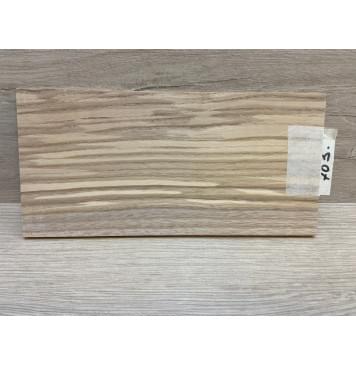 Ясень Оливковый заготовка накладки на головку грифа Смешанный ААА 5х99х200 мм-7